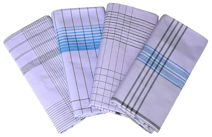Best Quality Cotton With Lungi For Men (Pack Of 3)