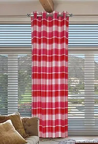 New Ladies Zone Cotton Door Curtain Set of 4pc 4 X7 FEET-thumb1