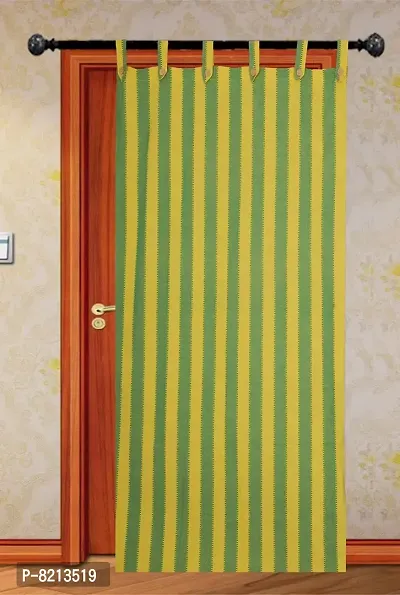 Green Yellow Door Curtain Set of 1PCS