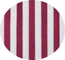 Big Maroon Stripe Ring Window Curtains Set of 2 pc-thumb1