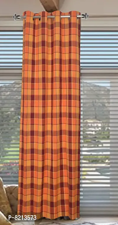 New Ladies Zone Cotton Door Curtain Set of 3pc 4 X7 FEET-thumb2