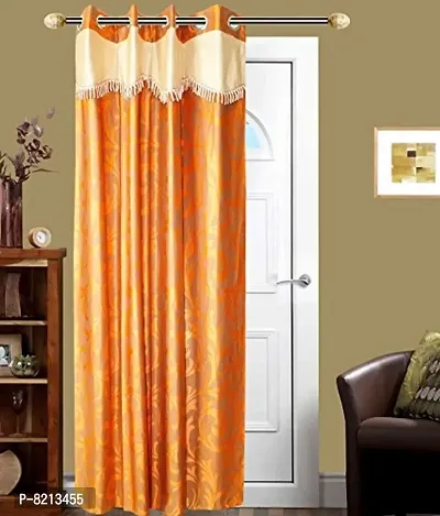 Red Flower Door Curtain Set of 1PCS