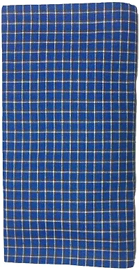 Elite Multicoloured Polycotton Checked Lungis For Men Pack Of 2-thumb1