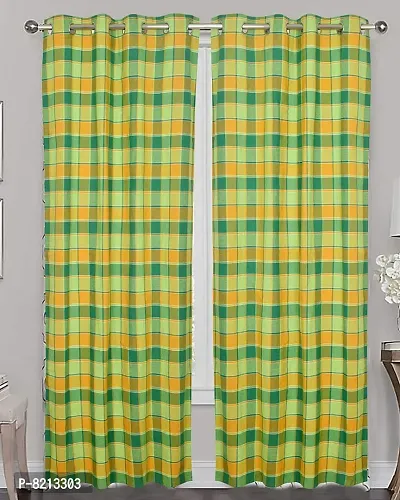 New Ladies Zone Door Curtain Set of 2 pc 4 X7 FEET-thumb0