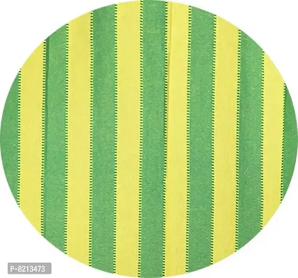 Green Yellow Window Curtains Set of 2 pc 100% Cotton-thumb2