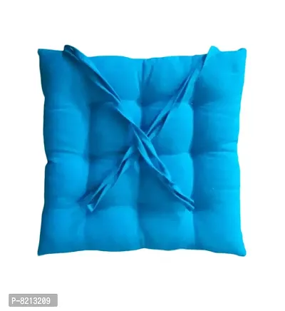 New Ladies Zone Striped Cushions Cover  (Pack of 2, 41 cm*41 cm, Blue)-thumb0