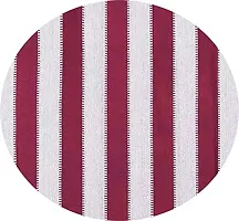 New Ladies Zone Striped Floor Cushion Pack of 1   (40 cm X 40 cm, 16 x 16 inch) 100% Cotton 1200 g Filling-thumb2