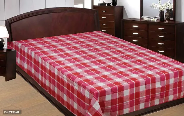 NewLadiesZone Double Bed Sheet 250 TC Cotton , Bedsheet: 90 X 100 inches or 225 x 254 cm,