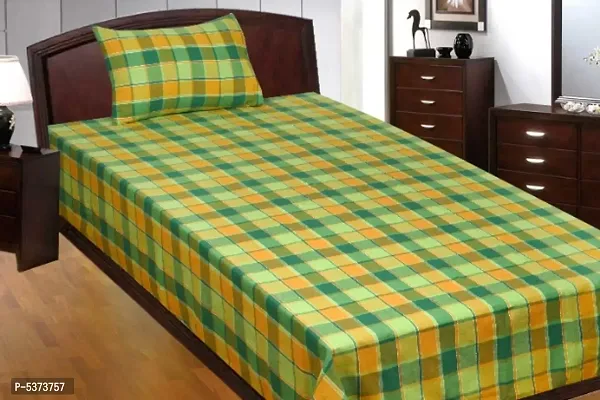 Cotton Bedsheet with 1 Pillowcover