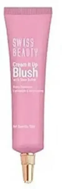 SWISS BEAUTY Cream It Up Blusher | Highly Pigmented | Long-lasting | Buildable  Blendable  (Cheek-O-Pink)