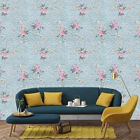 Jaamso Royals Removable Peel and Stick Self Adhesive Film Stick Paper PVC Self Adhesive for Bedrooms, Living Room, Hall, Play Room, Garden Home Decoration ( 200 cm * 45 cm )-thumb2