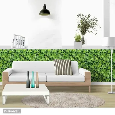 Jaamso Royals New Green Grass Peel and Stick Self Adhesive Wallpaper, Wall Sticker,Wall Poster, Wallpaper,Celling( 200 cm * 45 cm )