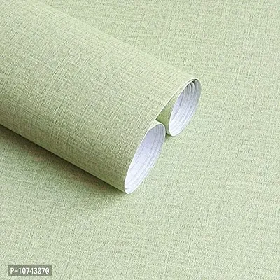 JAAMSO ROYALS Green Criss Cross Color Self Adhesive, Peel and Stick Wallpaper for Wall d?cor and Home d?cor (18"" x 394"" = 50 sq.ft)-thumb5