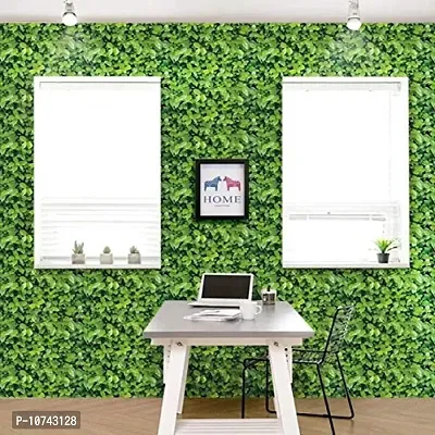 JAAMSO ROYALS Green Leaves Self Adhesive, Peel and Stick Wallpaper for Wall d?cor and Home d?cor (18"" x 118"" = 15 sq.ft)-thumb5