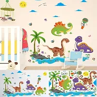 JAAMSO ROYALS Vinyl Animals Wall Sticker (90cm X 60 cm), Multicolour-thumb4