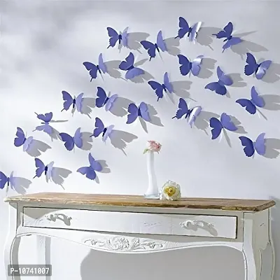 Buy Pindia 12 Pcs 3D Metal Butterfly Wall Stickers for Home Party Wedding  Decor (Pink) Online at Low Prices in India 