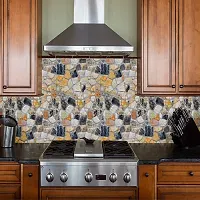 JAAMSO ROYALS Multicolour Stone Vinyl Living Room Bedroom Kitchen Decor Self Adhesive Wallpaper (45CM X 200 cm)-thumb2