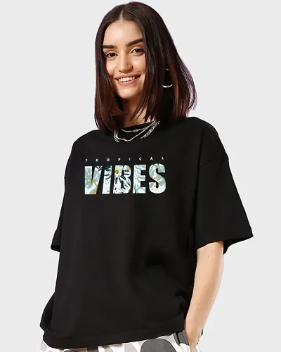 WOMEN Pattern Summer OVERSIZE TSHIRT