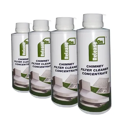 Release ON Chimney Filter Cleaner Concentrate - 4 Piece