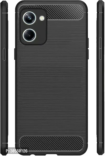 Coverblack Dual Protection Rubber Back Cover For Realme Rmx3660 , 10Pro 5GBlack-thumb0