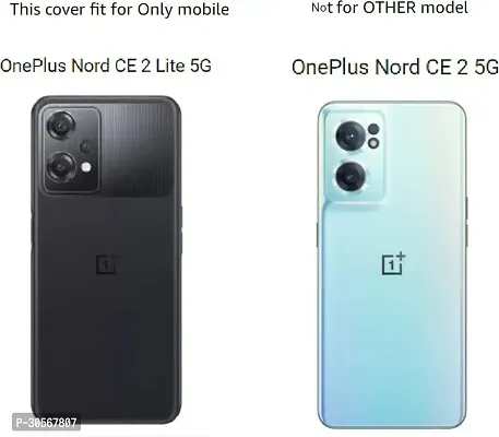 Coverblack Flexible Rubber Back Cover For Oneplus Nord Ce 2 LiteBlack-thumb4