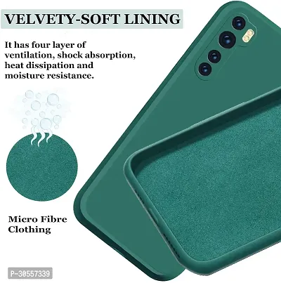 Coverblack Waterproof Fiber Back Cover For Oneplus NordB08695Zsp6Dark Green-thumb4