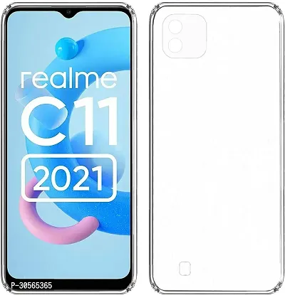 Coverblack Waterproof Rubber Back Cover For Realme Rmx3231 , C11 2021Transparent Totu-thumb3