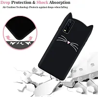 Coverblack Hybrid Tpu Silicon Back Cover For Vivo Y12SDark Black-thumb2