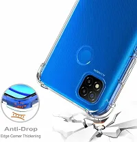 Coverblack Flexible Rubber Back Cover For Redmi 9CTransparent-thumb4