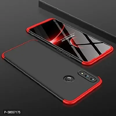 Coverblack Dual Protection Plastic Back Cover For Realme 3 Rmx1825Black,Red-thumb4