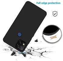 Coverblack Flexible Rubber Back Cover For Redmi 9Black-thumb3