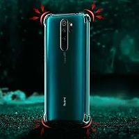 Coverblack Grip Case Rubber Back Cover For Mi Redmi Note 8 ProTransparent Totu-thumb2