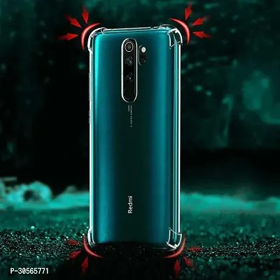 Coverblack Grip Case Rubber Back Cover For Mi Redmi Note 8 ProTransparent Totu-thumb3