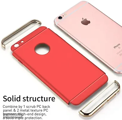 Coverblack Dual Protection Plastic Back Cover For Samsung Galaxy A60Red-thumb5