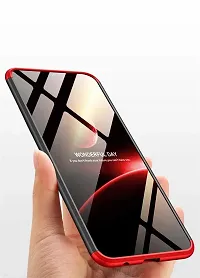 Coverblack Dual Protection Plastic Back Cover For Vivo 1804 , Vivo V11 ProRed-thumb2