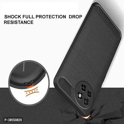 Coverblack Grip Case Rubber Back Cover For Itel S23Black-thumb5