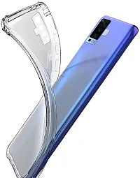 Coverblack Flexible Rubber Back Cover For Vivo X50Transparent-thumb4