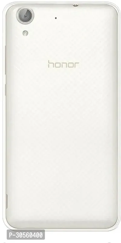 Coverblack Shock Proof Rubber Back Cover For Honor Holly 3Transparent-thumb2