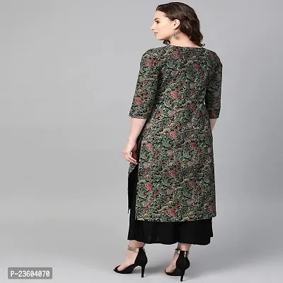 Classic Viscose Rayon Stitched Kurti-thumb3