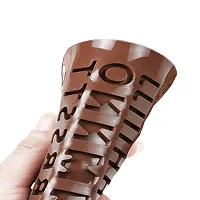 Luximal? Flexible Silicone Alphabets Chocolate Mould Candy Ice Making Cube Tray (21 x 15 cm, 56 Cavities)-thumb4