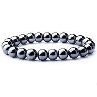 Luximal Natural Reiki Healing Feng Shui Vastu Crystal Gemstone Beads Bracelet Original Crystal Bracelets for Men and Women (Black)-thumb1