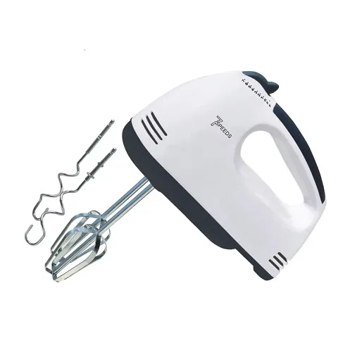 Luximal Hand Mixer 7-Speed Hand-Held Electric Whisk, Lightweight Electric Hand Mixer Stainless Steel with Egg Sticks and Batter Sticks for Whipping Cream, Butter and Eggs