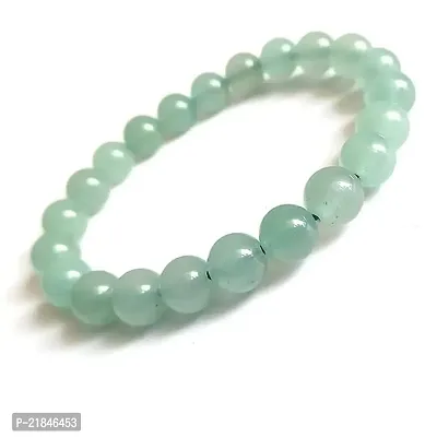 Luximal Natural Reiki Healing Feng Shui Vastu Crystal Gemstone Beads Bracelet Original Crystal Bracelets for Men and Women (Green)-thumb0