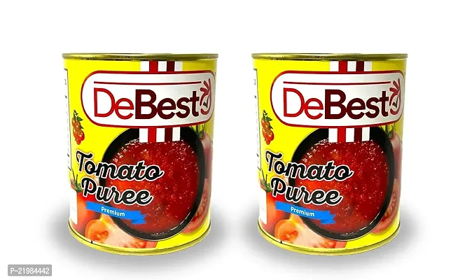 DeBesto Premium Tomato Puree (850 g, Pack of 2)-thumb0