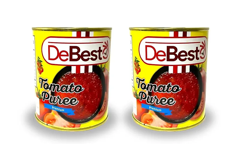 DeBesto Premium Tomato Puree (850 g, Pack of 2)