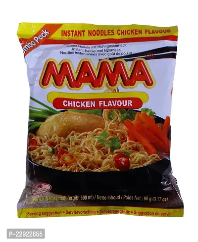 Mama Instant Noodles 55g Chicken Flavor - Pack of 10-thumb2