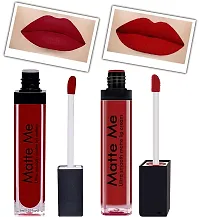 Liquid Lipstick (Ultra Smooth Matte Lip Cream) Pack of 2-thumb1