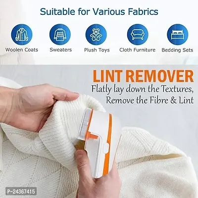 Lint Remover, Electric lint Shaver for Clothes, lint Roller for Woolen Sweaters, Blankets, Jackets,Best Lint Shaver for Clothes Burr Remover, Pill Remover from Carpets, Curtains .-thumb2