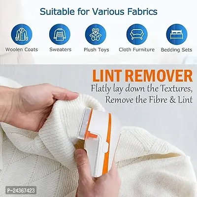 Lint Remover, Electric lint Shaver for Clothes, lint Roller for Woolen Sweaters, Blankets, Jackets,Best Lint Shaver for Clothes Burr Remover, Pill Remover from Carpets, Curtains .-thumb4