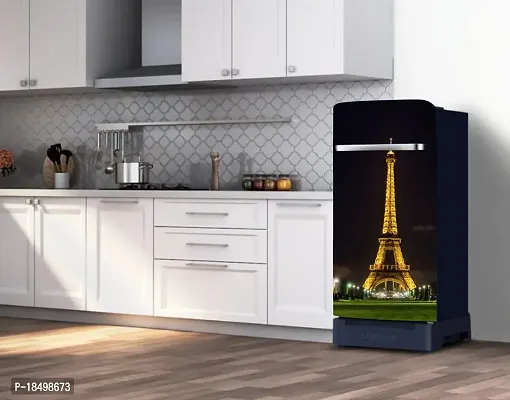 ADVAIT Design Decorative Eiffel Tower Vinyl Fridge Cover Decorative Sticker (120 CmX60Cm )-thumb4